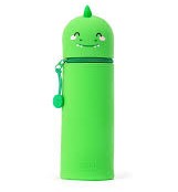 2-IN-1 SILICONE PENCIL CASE KAWAII - DINO